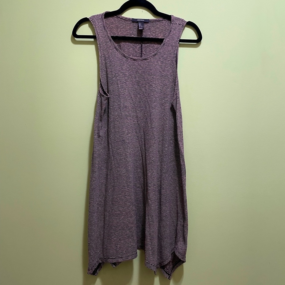 Forever 21 striped Tank Top dress size S